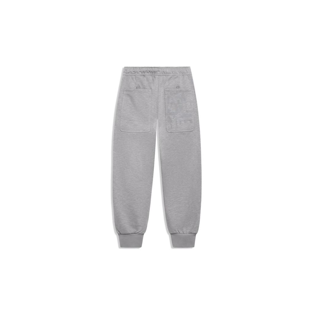 Li-Ning X Jackie Chan Kung Fu Series Qi-Inspired Solid Color Multi-Pocket Joggers Men Bottoms Frost-Gray AKLT209-4