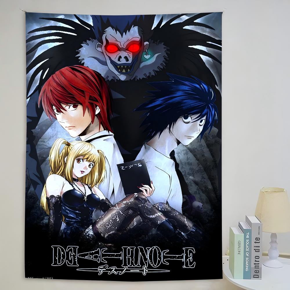 DDeath NNote Photography Backdrops Kids Birthday Photo Background Studio Portraits Photocall Props