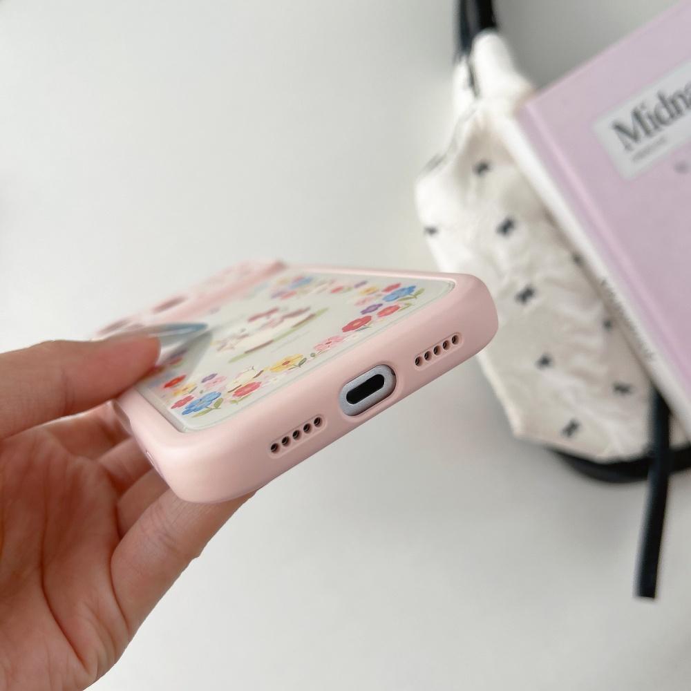 Cute Luxury Spring Blossom Trojan Kitty Sale Phone Case For iPhone 17 Pro Max 15 Pro 16 Pro Max Shockproof Protective Cover