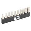 TONE Hexagon Bit Set BTH10S Bit Insertion Contents 10 Items