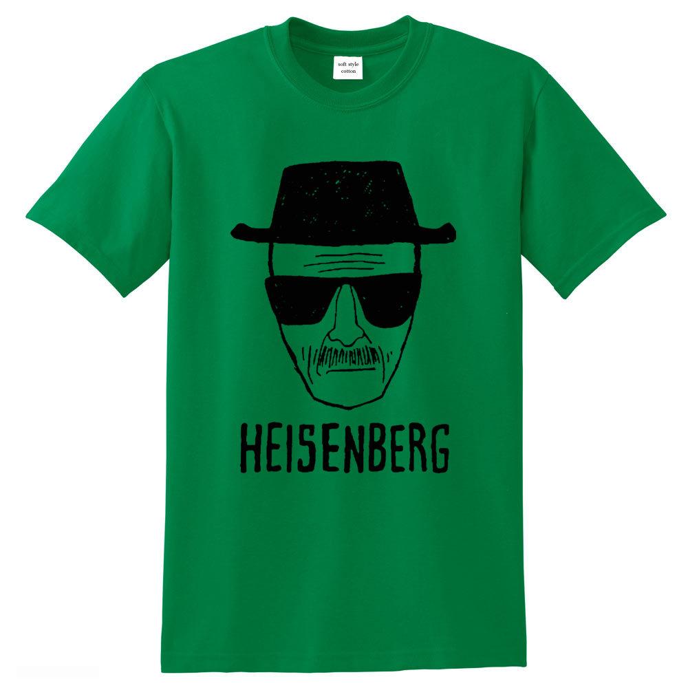 Cool Men Tshirt Breaking Bad Clothes Top Quality 100 Cotton Loose Heisenberg Printed T Shirt Casual Mens Tshirt