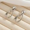 Pince à Oreilles Minimaliste Écologique en Forme de Larme