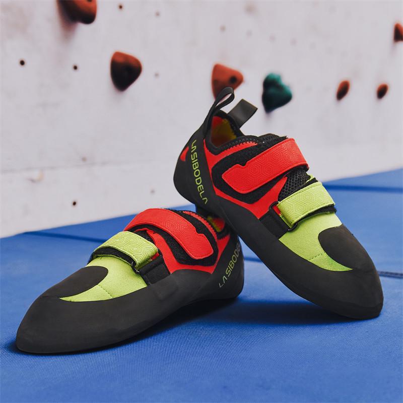 Men's and Children's Anti-Slip Climbing Shoes - Beginner To Pro Indoor/Outdoor Bouldering Footwear