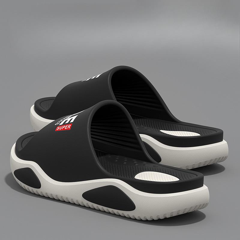 

Тапочки нового стиля, уличная обувь, обувь на толстой подошве, износостойкая и противоскользящая, спортивные сандалии 44/45