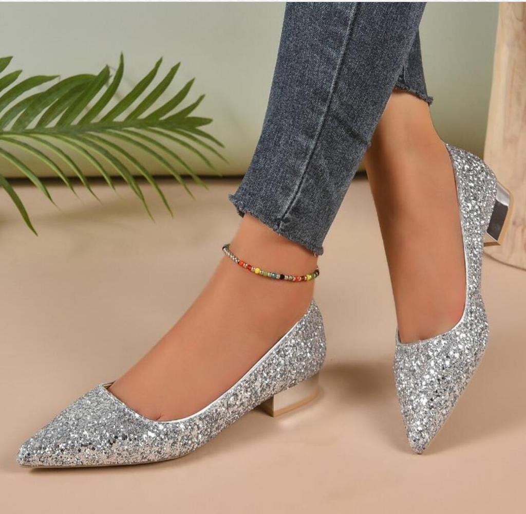 Fashion Women's Flat Shoes 2024 Women's Shoes Candy Color Women's Loafers Spring and Autumn Flat Shoes Women's Summer Party Shoes 35-42
