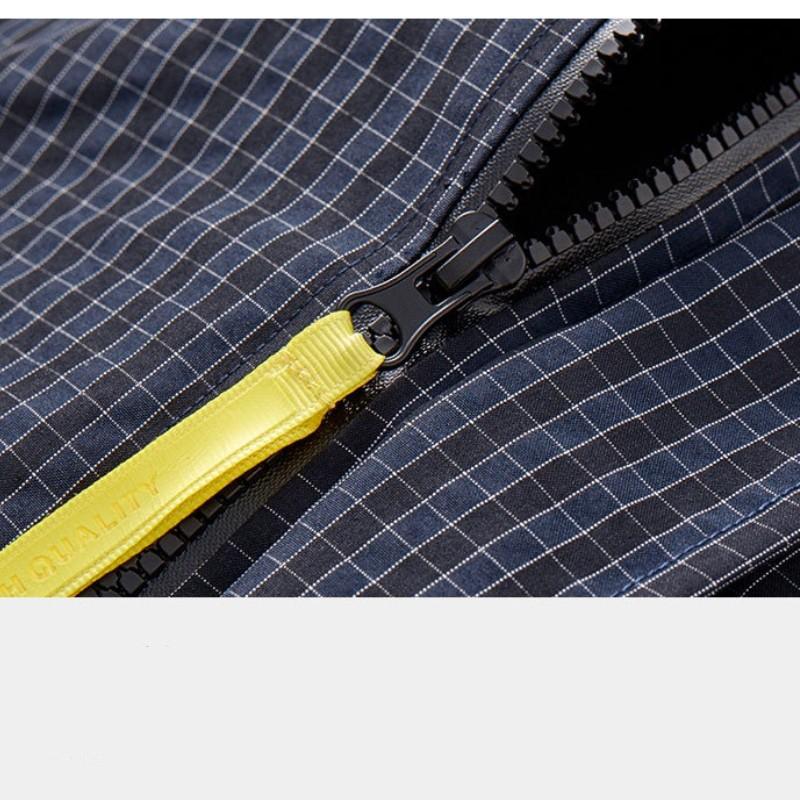 Spring Men's Outdoor Sports Single-layer Embroidered Storm Jacket Windproof Waterproof Breathable Mountaineering Clothing Couple Coat