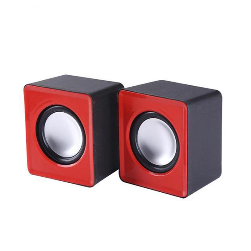 Altavoz para PC para Ordenador Portátil Portátil Escritorio Caja de Sonido Mini Caja de Sonido Música Bocina Columna Acústica Coluna Sistema de Audio