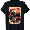 Japan Natur Körsbärsblomning Tori Fuji Andlig T-shirt(6)