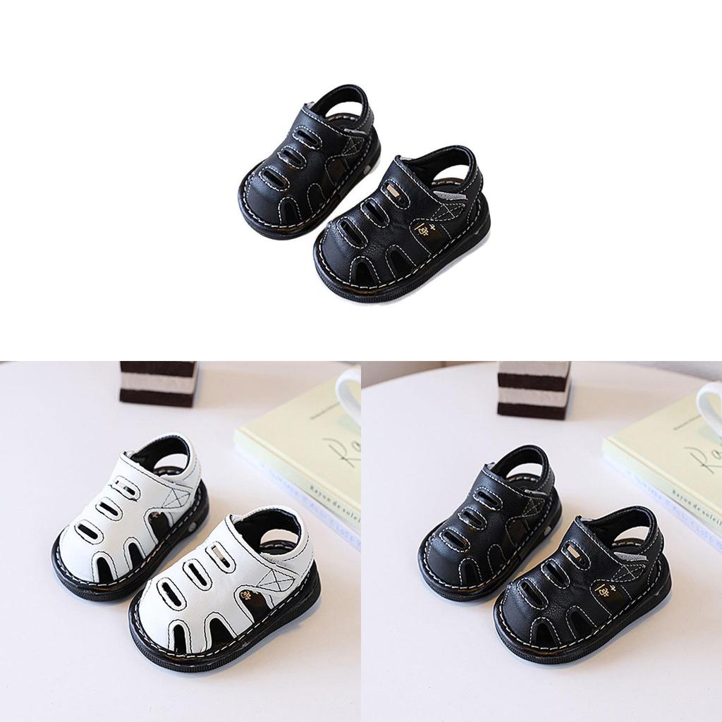 Baby Toddler Soft Sole Shoes With Velcro For Summer And Autumn Comfort