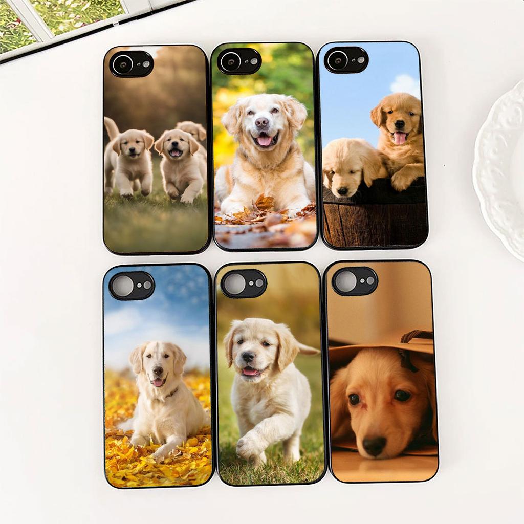 Casing for Apple iPhone 16 14 15 Plus 11 Pro Max 16E ProMax + 16Plus 15+ 14+ Phone Cover Protective Case Golden Retriever Dog