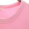 Sanma no Manma Print Short sleeve T-shirt M pink Men's Used