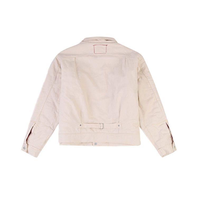 Levis Casual Denim Jacket Men Jackets White A0123-0001