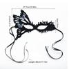 Décorations de Mascarade Masque pour Femmes Fêtes d'Halloween Mascarade