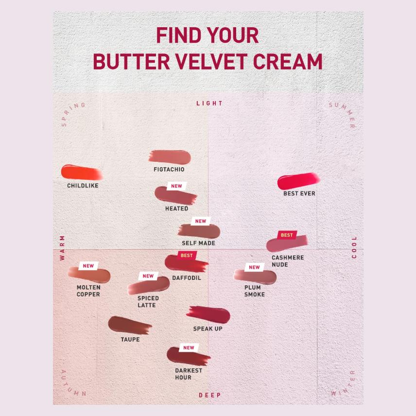 3ce Velvet Lip Tint Flush 4g (12 Types)