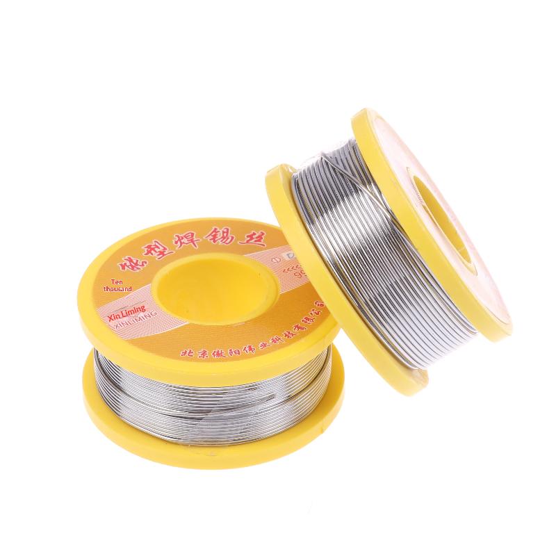 Hot 50G Tin Wire Soldering Wire With Flux Melt Rosin Core Solder Roll No-clean Electrical Repair Solder For Soldering 0.8/1.0mm