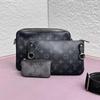 [Pre-Owned] Louis Vuitton Trio Messenger 'Monogram Eclipse Reverse Canvas' - Very Good #17DZ9YQ