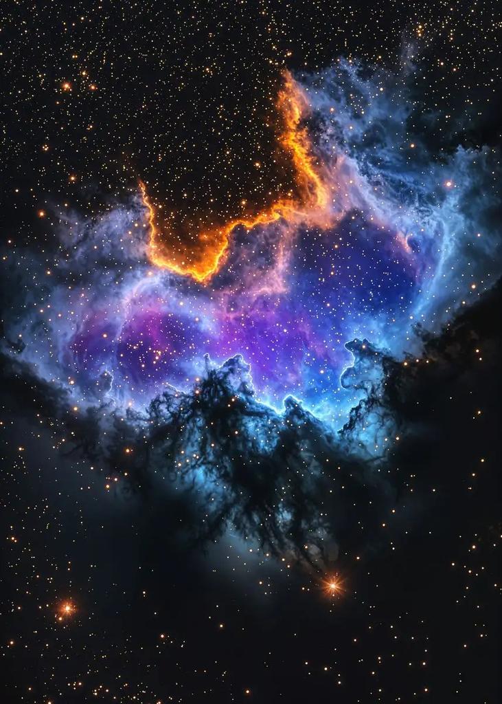 Colorful Nebulae Posters Space Vast Universe Milky Way Star Prints Canvas Painting Wall Art Picture Living Room Home Decor