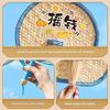 Summer Handmade Woven Traditional Palm Leaf Fan for Children, Hand-Held Fan for Babies and Infants To Repel Mosquitoes, Small Banana Leaf Fan