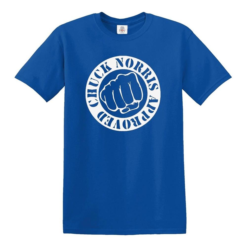 Chuck Norris Approved Tshirt Unisex Funny Martial Arts Mma Retro Design Tee Top