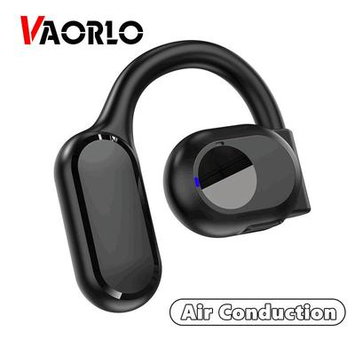 VAORLO Único sem fio fones de ouvido condução ar ows fone de ouvido alta fidelidade-gancho música ruído cancelar fone de ouvido para todos os smartphones