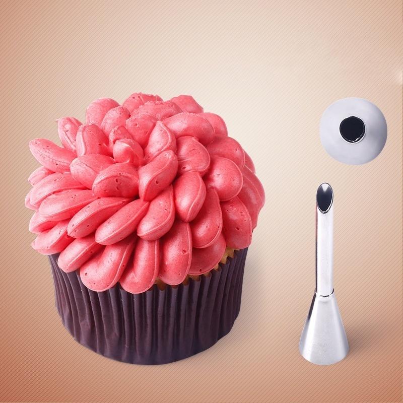 Nové dlouhé nálevové trysky Tip Cukrářský sáček Nástroj na zdobení dortů Cupcake Sugarcraft