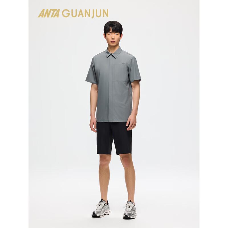 

ANTA Men s Champion All-Weather Quick-Dry Knit Polo Shirt
