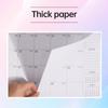 2025 Wall Calendar 12Months Hanging Calendar with Large Writing Blocks Suitable for Daily Monthly Daily Planner To Do List Agenda Schedule