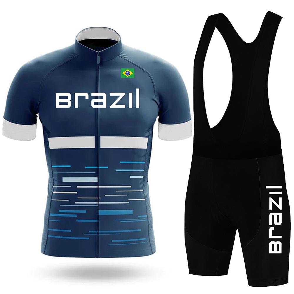 Ensemble Cyclisme Homme - Maillot Et Cuissard Rembourrés, Respirant, Séchage Rapide
