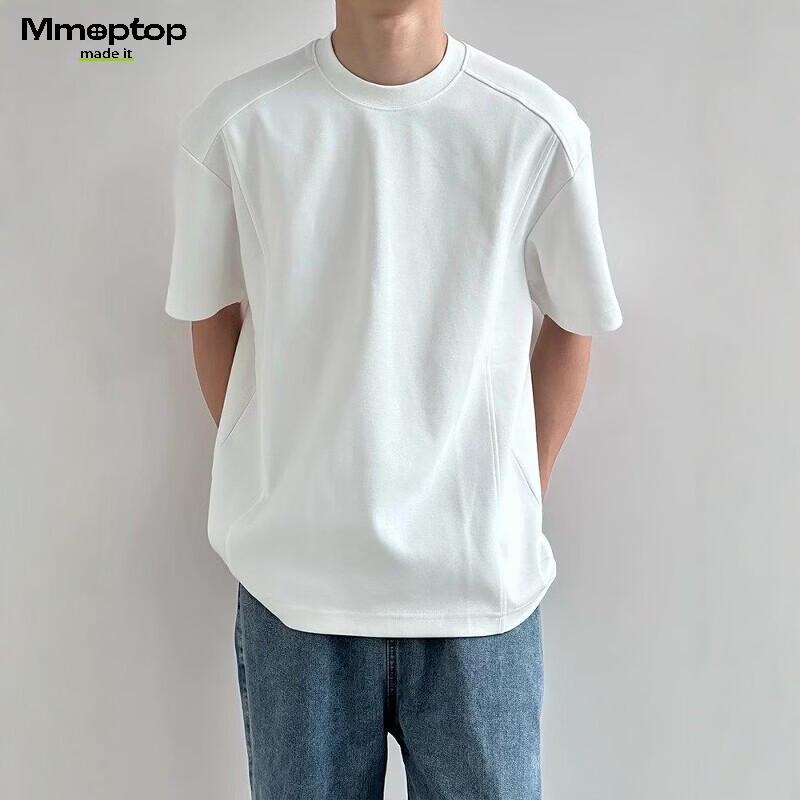 MMOPTOP Men s Retro Loose Fit Short Sleeve T-Shirt 2XL