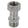 Stainless Steel Pressure Washer Swivel Connector M22 15mm Hose Fitting for High Pressure Cleaning Hoses and Car Wash Tools
