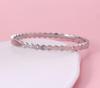 European Geometric Honeycomb Open Women's Stainless Steel Bracelet with Inlaid Rhinestones