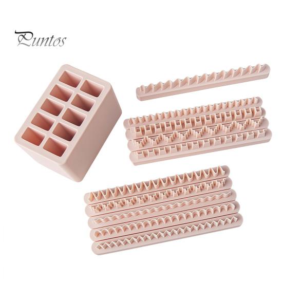 Polymer Clay Petal Line Cutter Cutter, Stripe Tool, Wavy Geometric Flower for Jewelry Making, Crafting Projects Tool