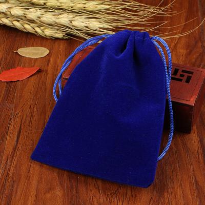 Easy To Close And Open Small Drawstring Velvet Bag Soft And Smooth Velvet Small