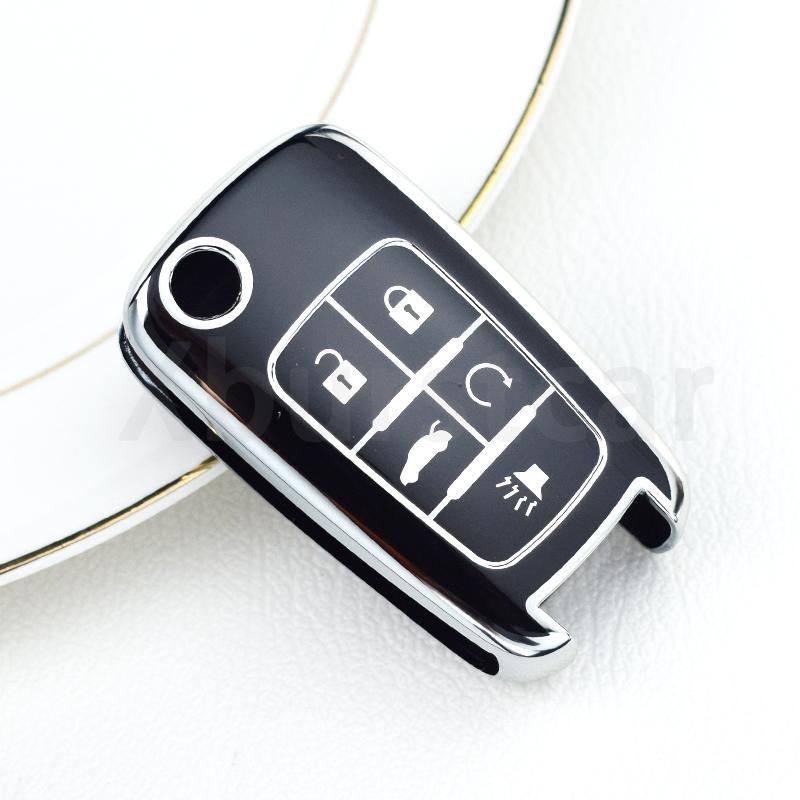 2/3/4 Buttons Tpu Shell Fob Car Key Case Cover For Chevrolet Cruze Aveo Trax Opel Astra Corsa Meriva Zafira Antara J For Buick