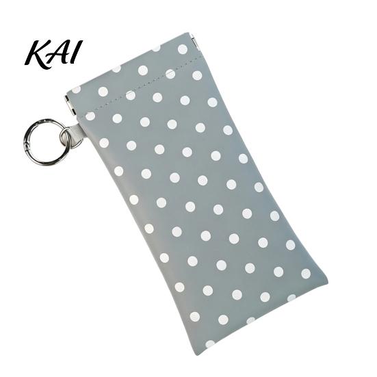 Fashion Glasses Container Portable Faux Leather Sunglasses Bag with Hook for Women, Compact Organizer Anti Lost Holder Eyewear Lipstick And