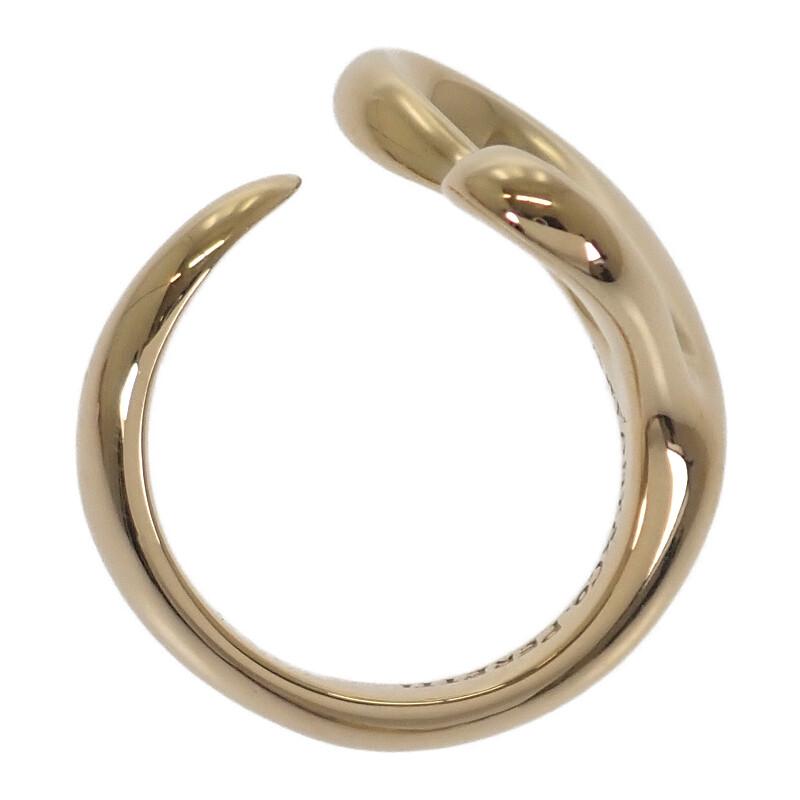 TIFFANY&Co.  #9(JP Size) ring K18 yellow gold Women