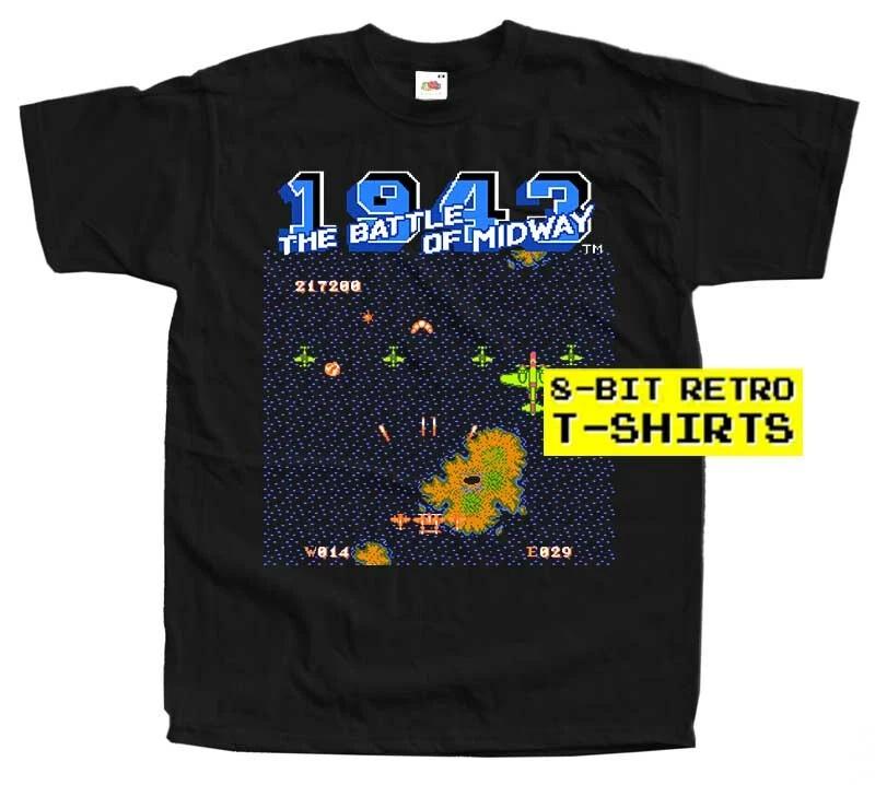 1943 The Battle of Midway STAGE NES GAME MEN T SHIRT All sizes S-5XL 100%COTTON 3XL