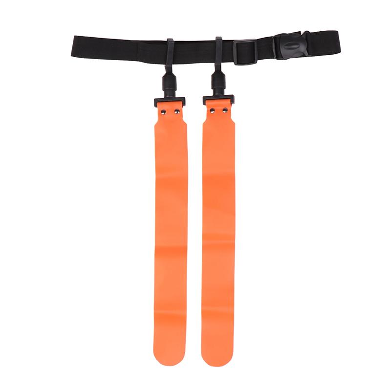

1Pc Adjustable Soccer Rugby Flag Tag Waist Strap American Style Football Match Adults And Youth Rugby Training Belt помаранчевий