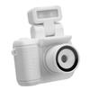 1080P Tiny Digital Camera 1.44 Inch HD Display Thumb Sized Camera Keychain with 32GB Memory Card Built in Flash White