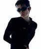 MORE THAN BLACK Logo Pola Snap Warmer Sleeve