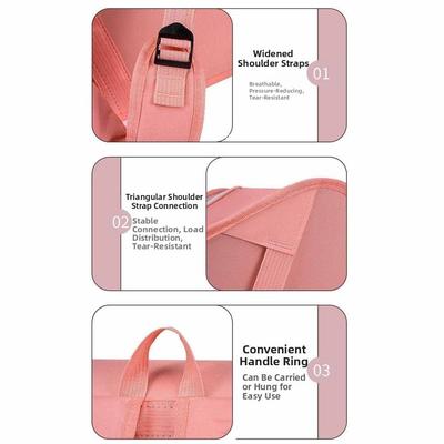 Foldable Cat Carrier Bag Breathable Collapsible Pet Carry Backpack Adjustable Strap Hands-free Pet Travel Bag Animal Carrying