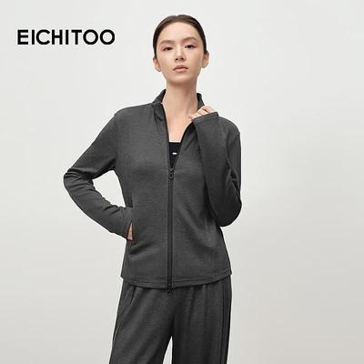 EICHITOO Women's Slim Fit Casual Short Jacket