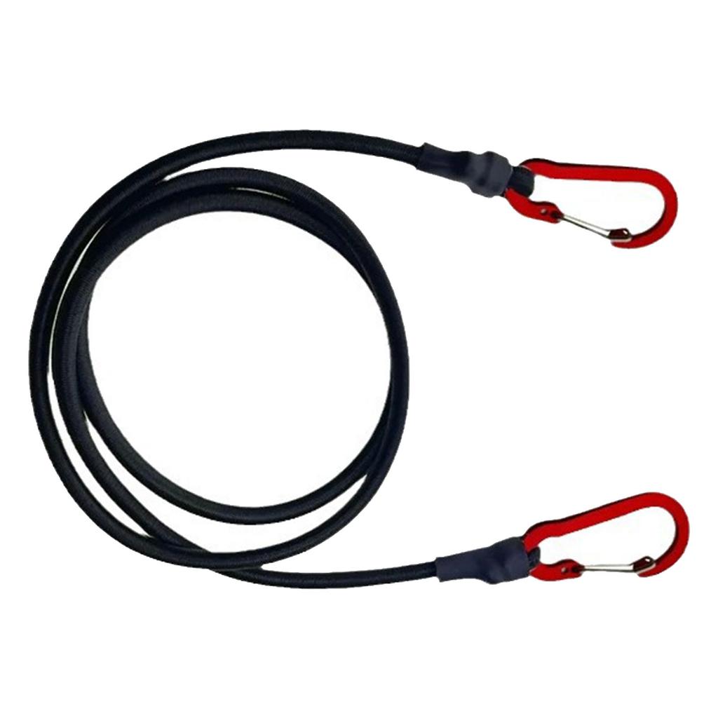 Bungee Cord with Carabiner Hook 60cm/90cm/120cm Luggage Strap Elastic Tie Strap String Tension Rope Expander with Hook