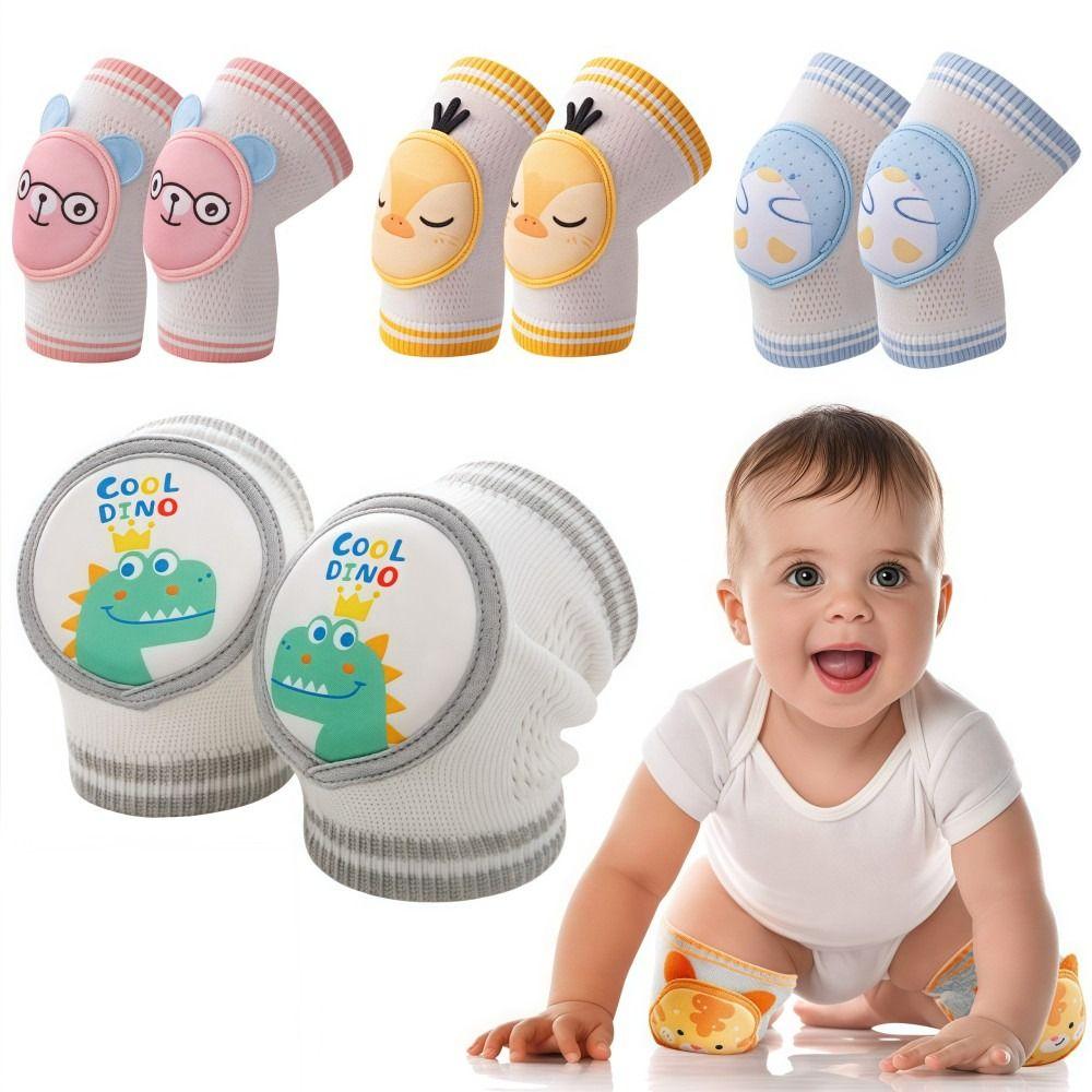 Sturzsichere Baby-Knieschoner Atmungsaktive Krabbel-Knieschoner Schützen Babys Knie