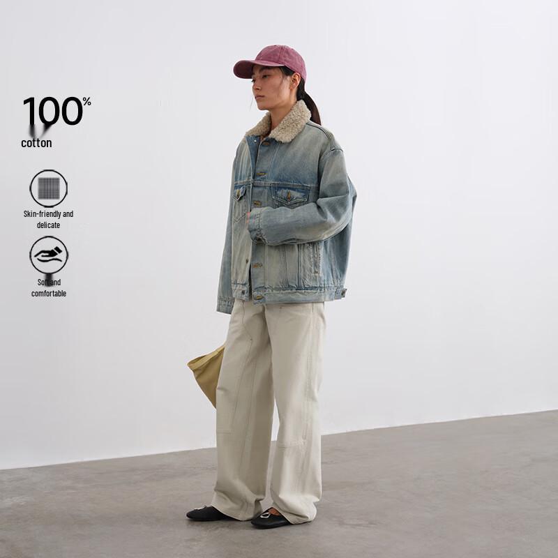 GREEN BELT Urban Traveler Winter Denim Jacket