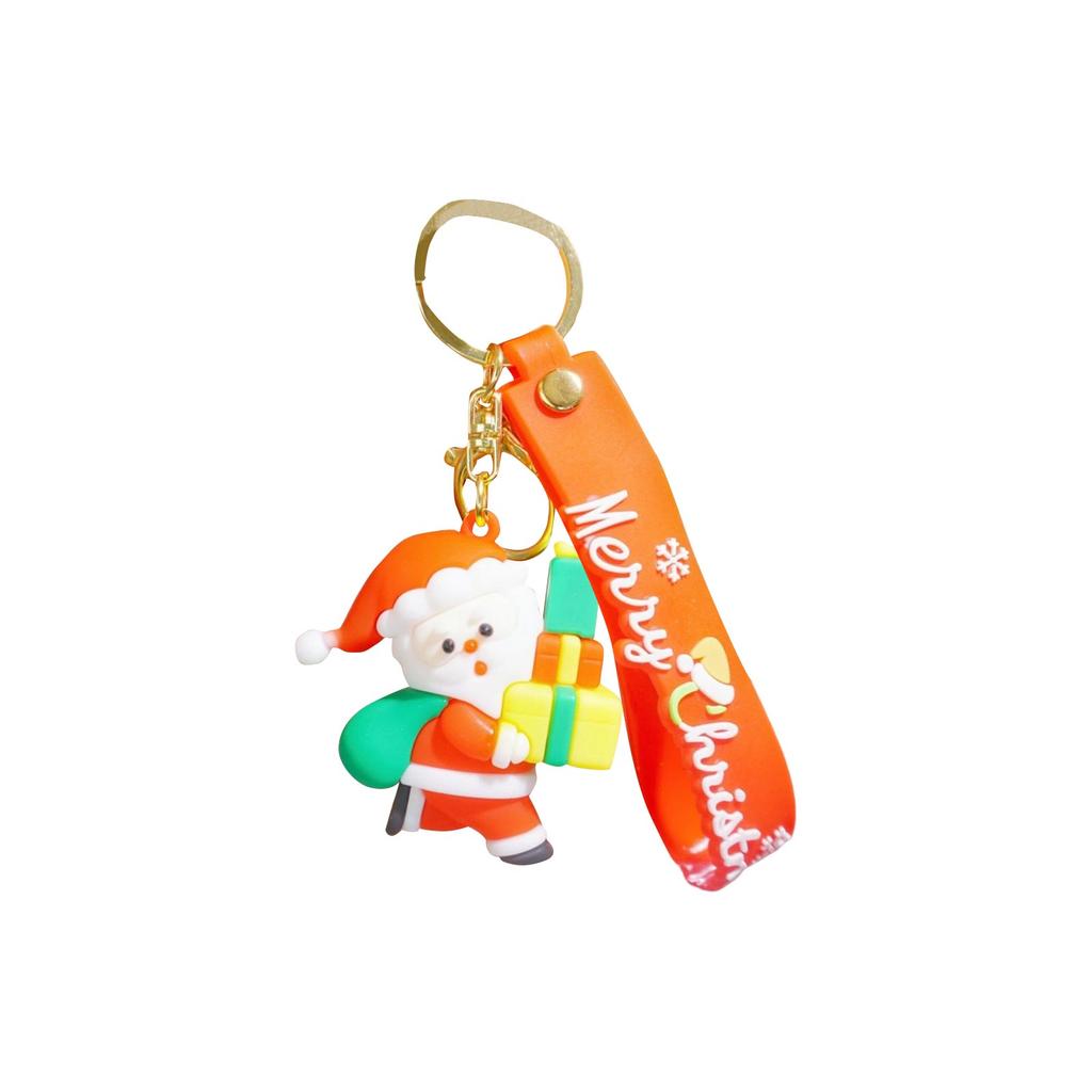 Cartoon Christmas Series Creative Keychains, Car Pendants, Bag Keychains, Christmas Gifts