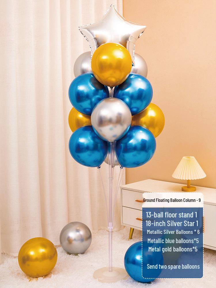 Luminous Floating Table Balloon Heart Decor for Birthday & Banquet
