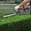 Household Rechargeable Handheld Grass Trimmer Garden Pruning Power Tool Blue/Red Portable Brushless Electric Hedge Trimmer