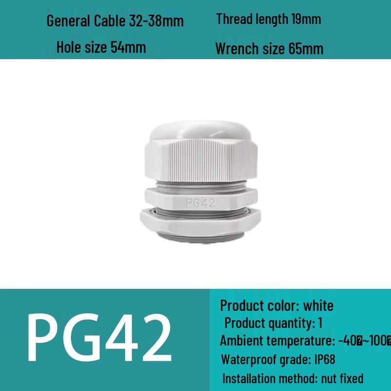 M Series Waterproof Nylon Cable Gland Connector