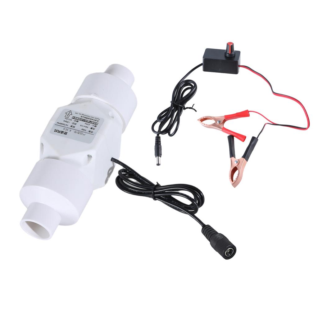 Inline-Luftgebläse 12V Lüftungsgebläse Luftauslass Inline Marine Bilge Starker Motorlüfter Bilgenluftgebläse